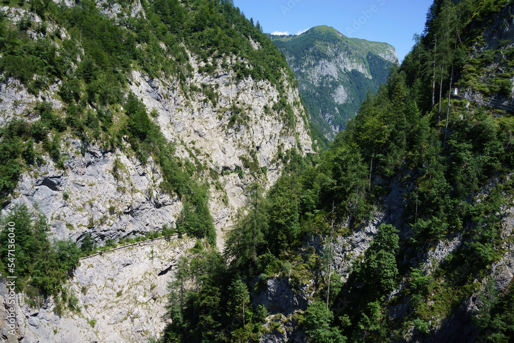 Mountain landscape near Sauris, Friuli-Venezia Giulia