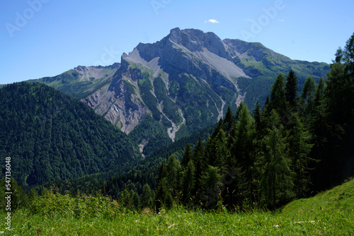 Mountain landscape near Sauris  Friuli-Venezia Giulia