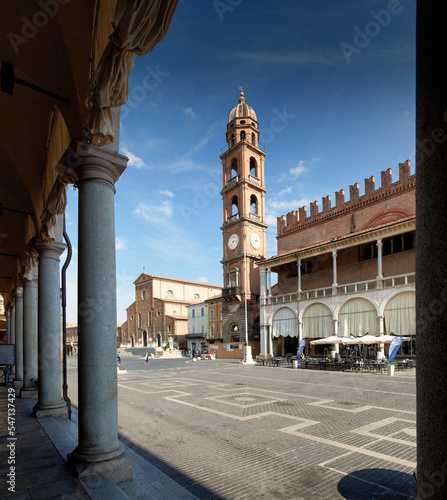 Faenza, Ravenna. Piazza del Popolo