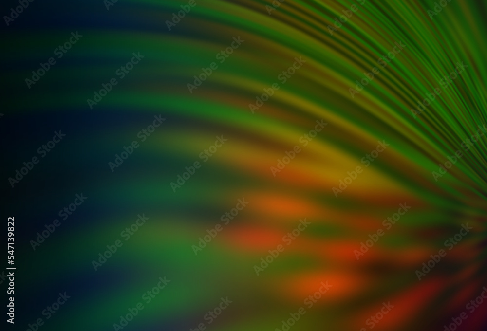 Dark Green, Red vector abstract bright pattern. Dark Green, Red vector abstract bright pattern.