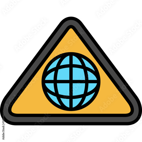 Global Warming Icon