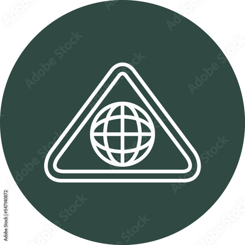 Global Warming Icon