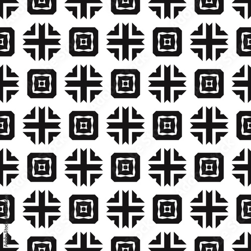 Geometric pattern. Seamless vector background. Ethnic graphic design.