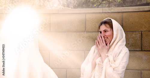 Appearance of the Angel Gabriel to Mary photo