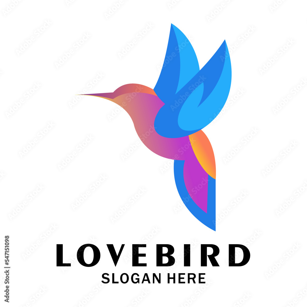 Fototapeta premium LOVEBIRD