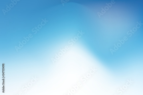 abstract background with gradient in blue and white, vector illustration