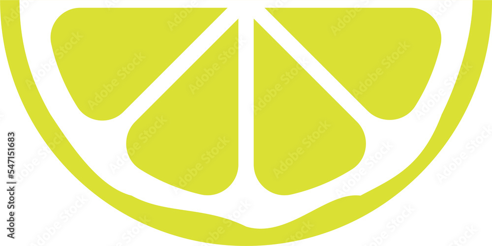 Lemon slice isolated. Vegan concept jpeg and png file format Lemon slice isolated. Vegan concept jpeg and png file format