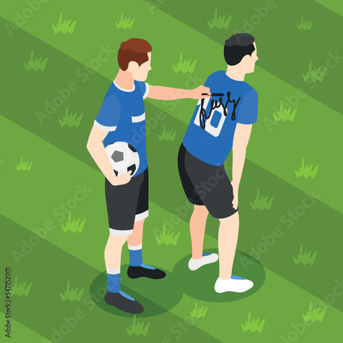Sports Betting Isometric Background