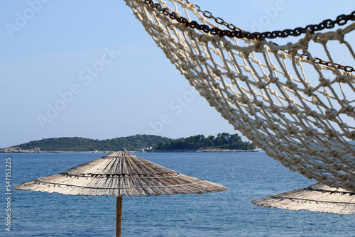 view in Orebic, peninsula Peljesac, Croatia #547153225