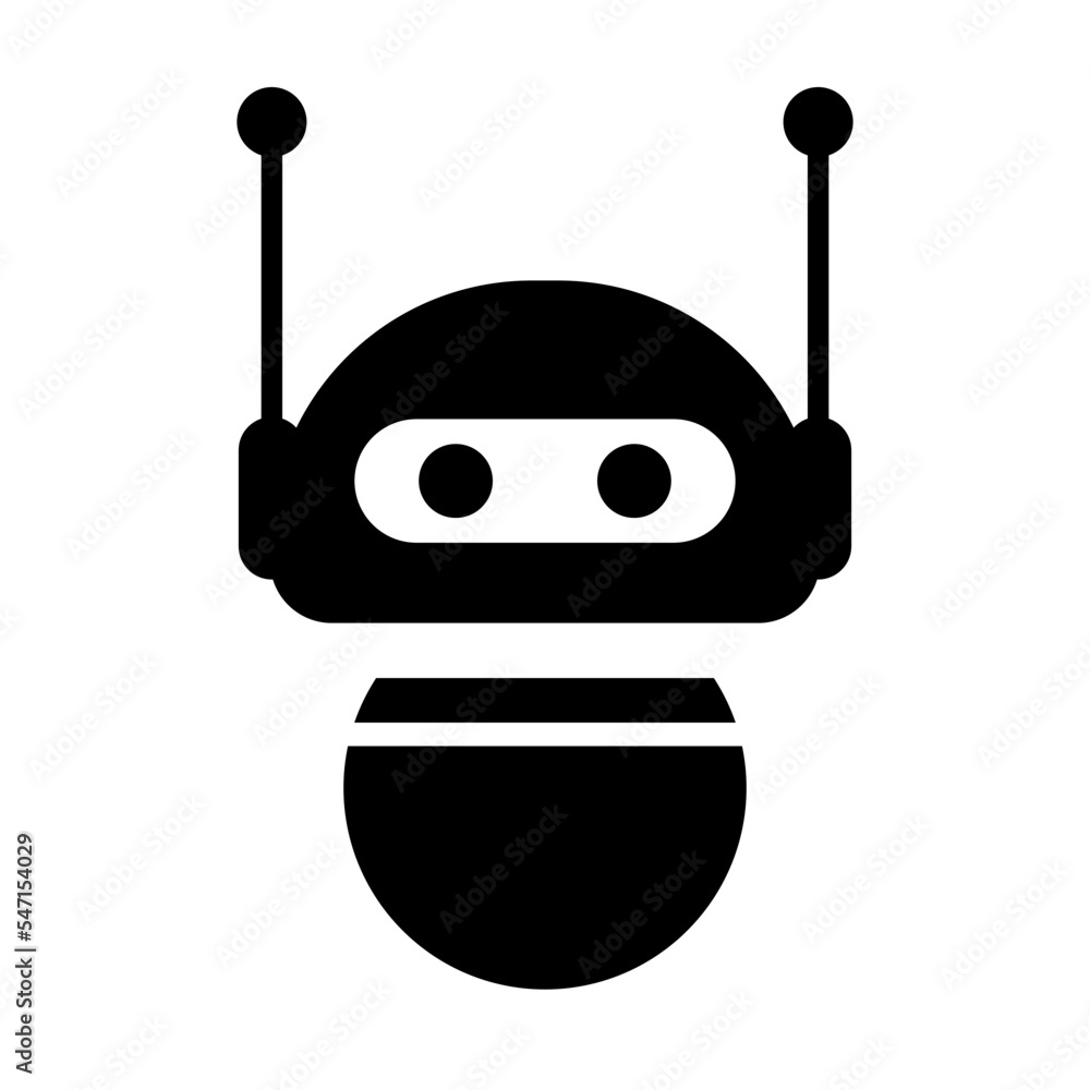Small robot. Guides and chatbot. Vector. Small robot. Guides and chatbot. Vector.