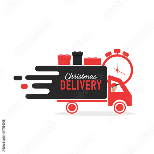 Christmas Delivery icon.