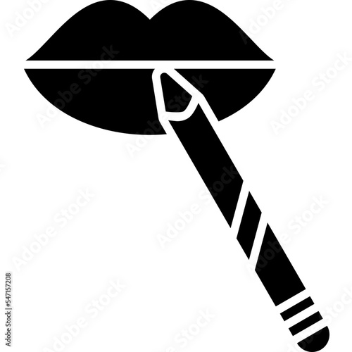 Lip Makeup Icon