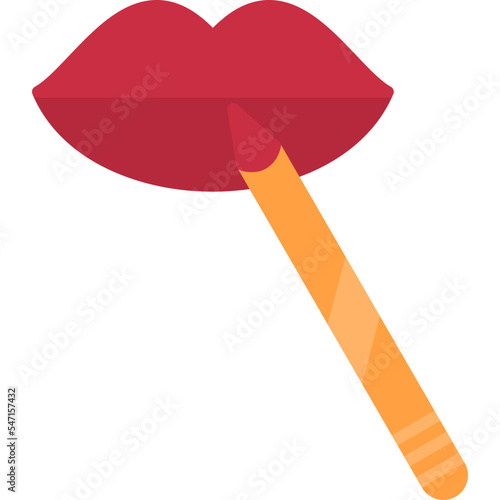 Lip Makeup Icon
