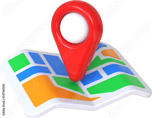 Free Download Map pin location isolated on transparent background. 3D rendering - GFXLoad