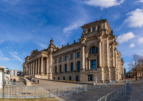  is a historic government building in Berlin which houses the Bundestag, the lower house of Germany's parliament.