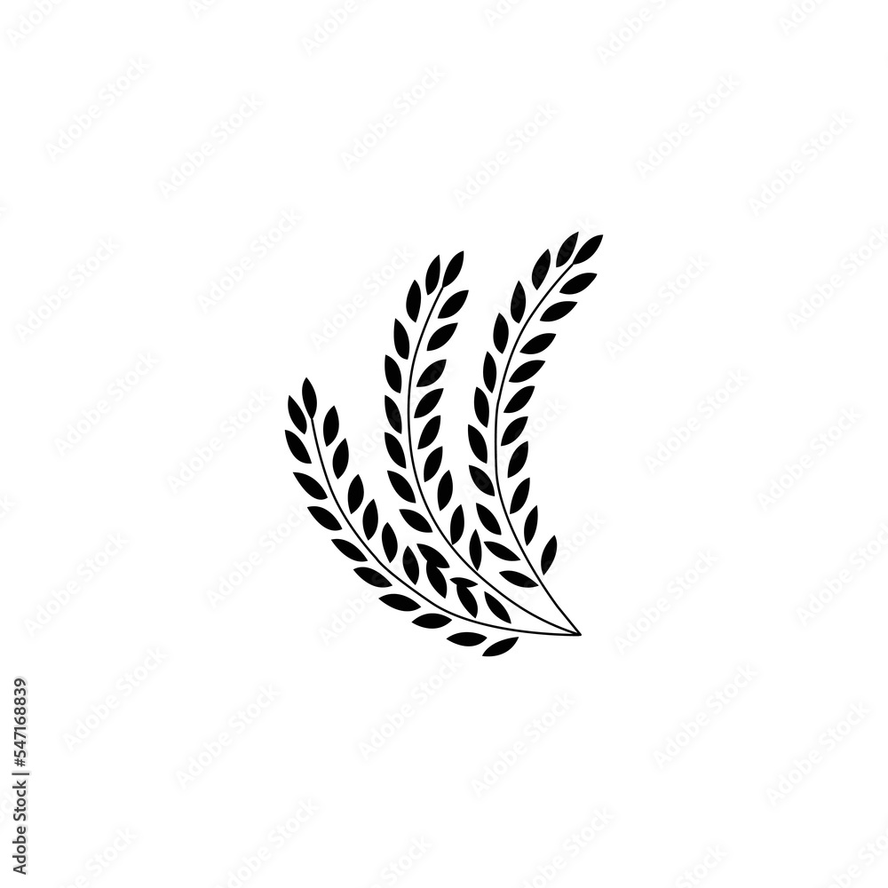 wheat vector icon, vector best flat icon, EPS