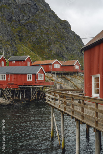 Rorbuer in Å auf den Lofoten