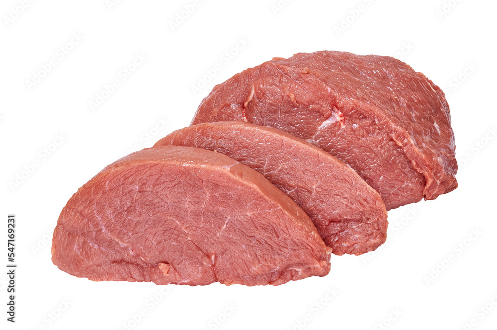 raw beef isolated on white background raw beef isolated on white background