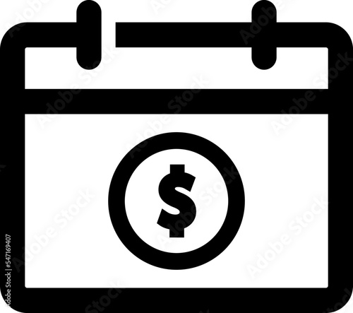 Date payment icon