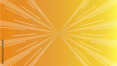 abstract orange background with multi colored modern gradient photo