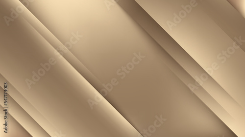 Abstract modern luxury gold diagonal stripes pattern with light and shade on gold background
