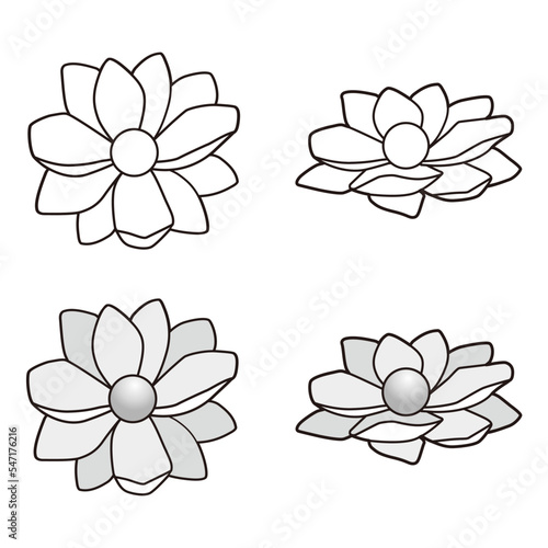 Earrings Brooches Weddings Flower desig