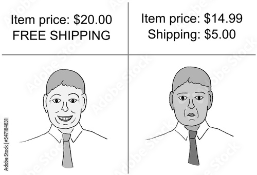 Free shipping meme