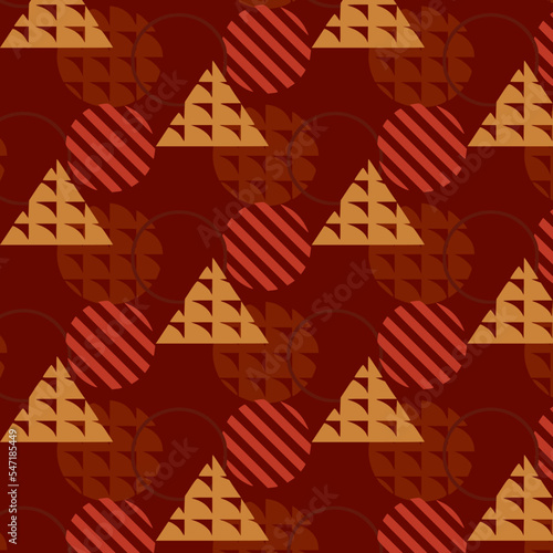 Modern colorful background design with different motifs