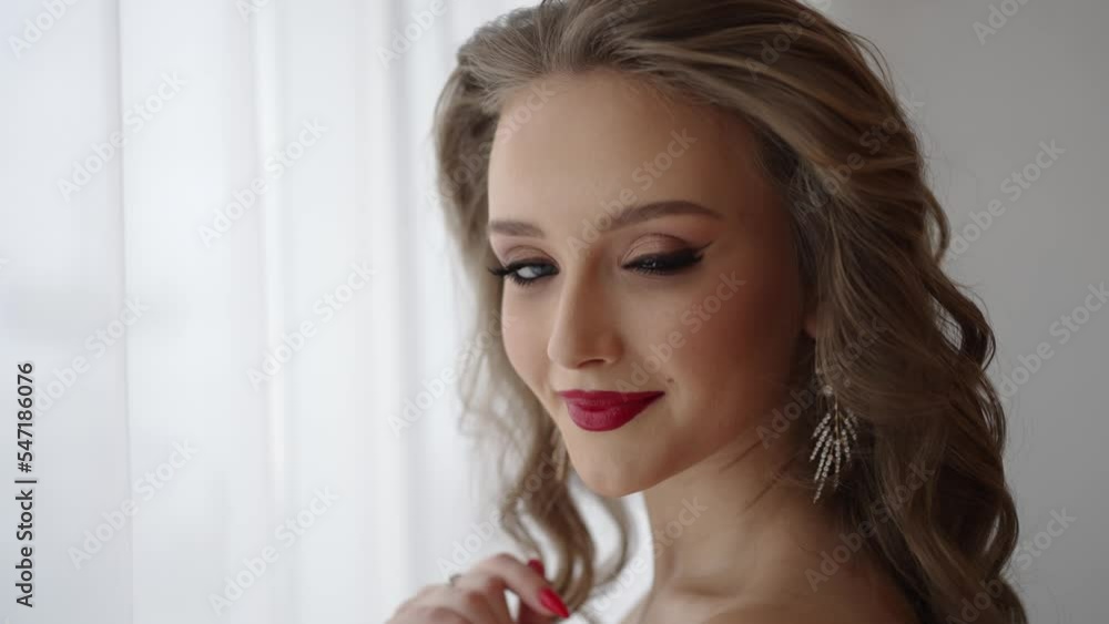 A beautiful seductive girl with a gentle attractive look A beautiful seductive girl with a gentle attractive look