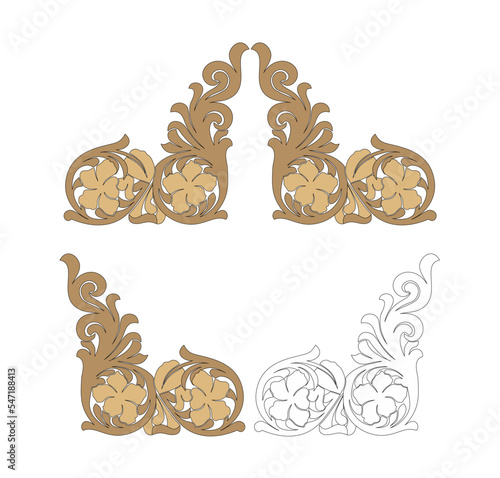 GOLD EMBROIDERY FOR LITURGICAL CLOTHES AND SACRED CEREMONIES. SACRED CATHOLIC SYMBOLS IN ANCIENT STYLE WITH GOLDEN DECORATIONS 