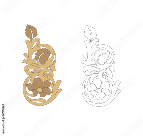 GOLD EMBROIDERY FOR LITURGICAL CLOTHES AND SACRED CEREMONIES. SACRED CATHOLIC SYMBOLS IN ANCIENT STYLE WITH GOLDEN DECORATIONS 