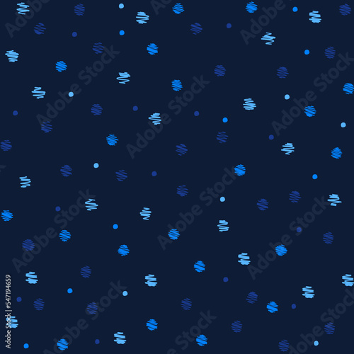 Scarabocchi su sfondo blu notte