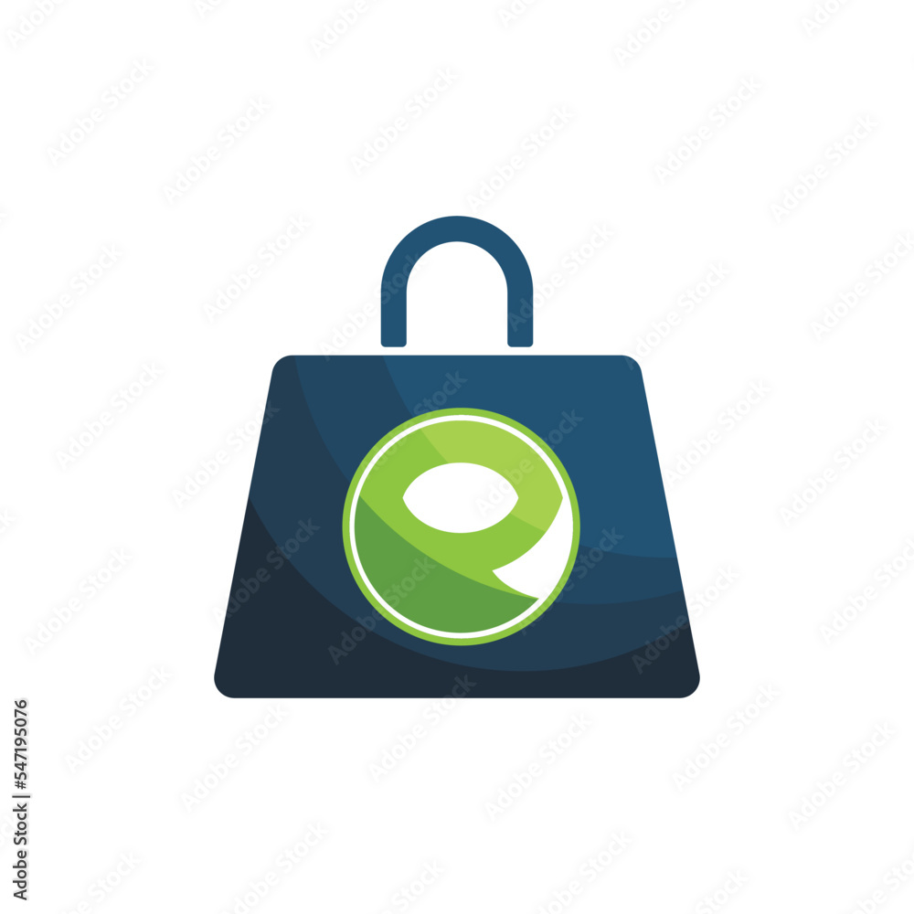 Shopping bag icon for online shop business logo. Shopping bag icon for online shop business logo.