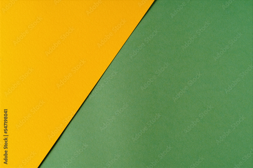 Background of yellow and green paper in bright colors, geometric pattern. Background of yellow and green paper in bright colors, geometric pattern.