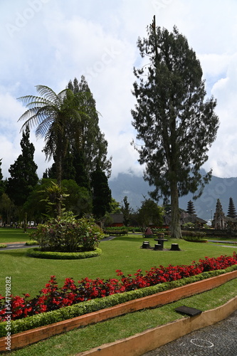 Bali, Indonesia - November 13, 2022: The Ulun Danu Beratan Temple photo