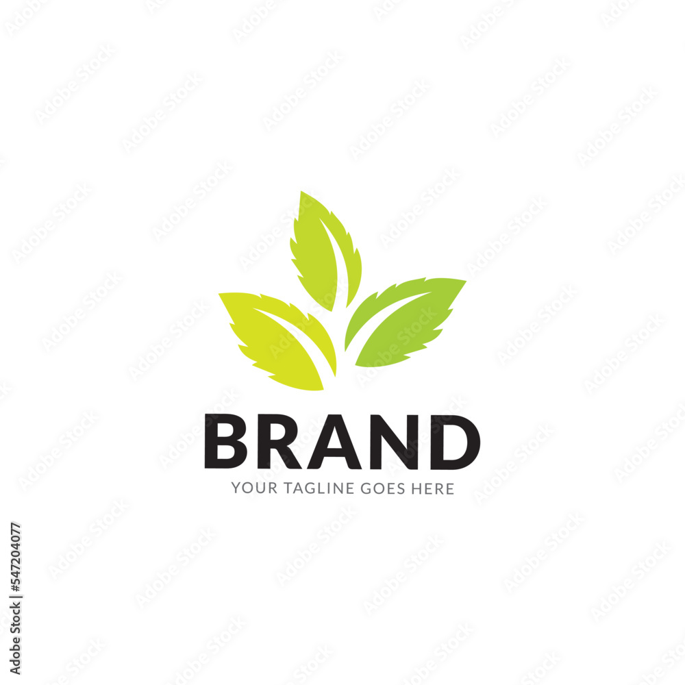 Tree leaf vector logo design, eco friendly concept. Tree leaf vector logo design, eco friendly concept.