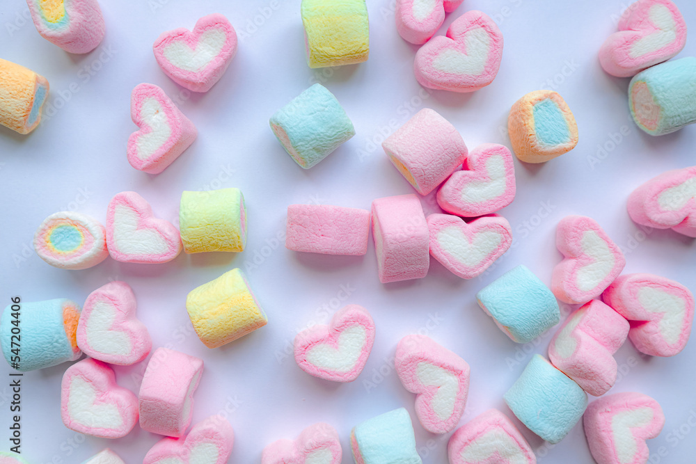 Pastel Marshmallow Candy Poster by NewburyBoutique