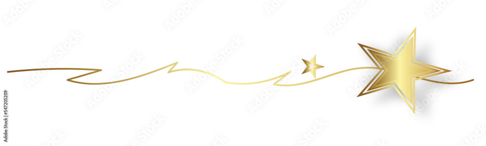 Obraz premium Gold Welle Wellen Band Banner Weihnachten