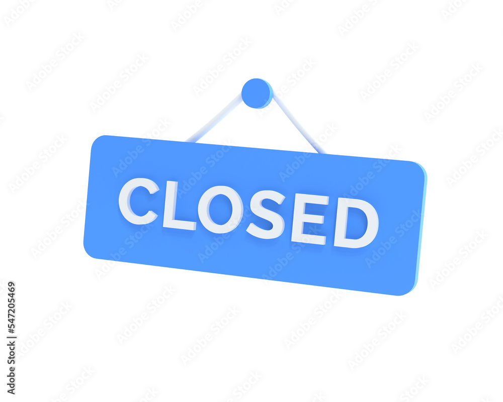 Close sign icon isolated 3d render illustration Close sign icon isolated 3d render illustration