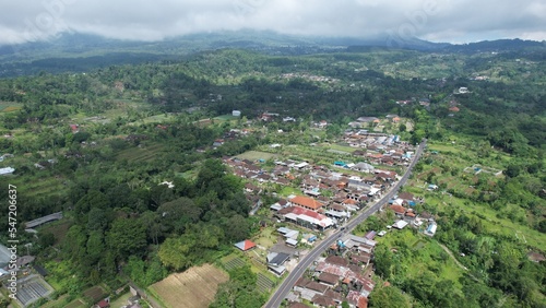 Bali, Indonesia - November 12, 2022: The Scenery of Munduk area at North Bali © Julius