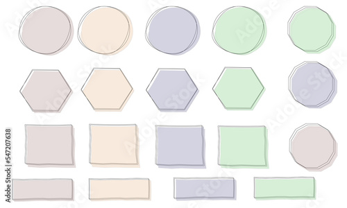 Colorful Vector Banners. Banner in modern design