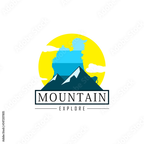 Mountain explore logo