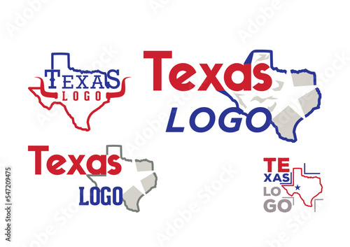 Texas state logo concept examples