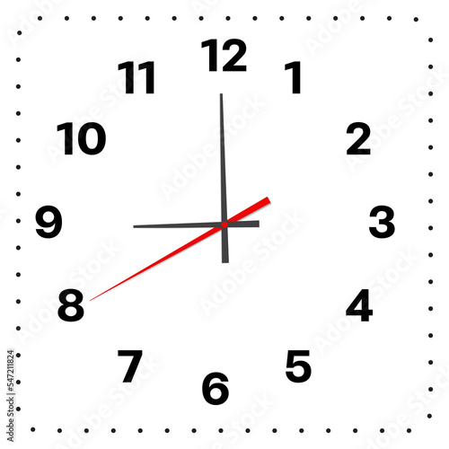 house clock home wall clock Clock for looking at the time time zone telling the time