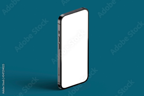 Mobile phone application screenshot mockup 