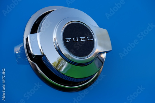 fuel door on a hotrod photo