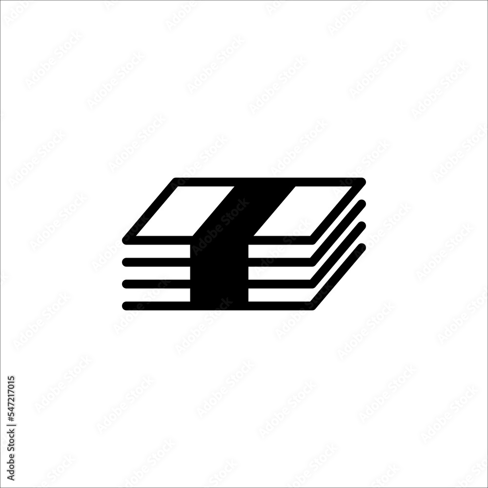 Dollar Money icon vector for web, computer and mobile app. vector illustration on white background Dollar Money icon vector for web, computer and mobile app. vector illustration on white background