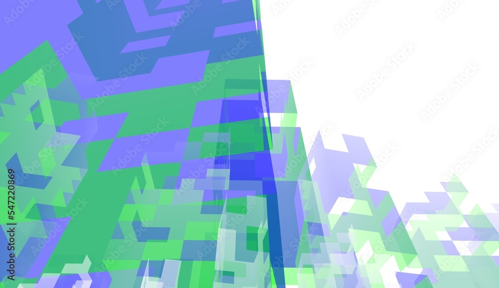 Abstract modern architecture background 3d illustration Abstract modern architecture background 3d illustration