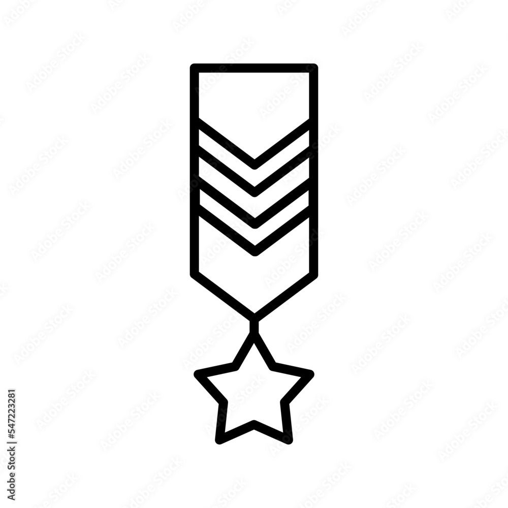 military rank medal icon military rank medal icon