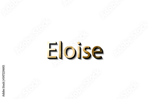 ELOISE 3D MOCKUP photo